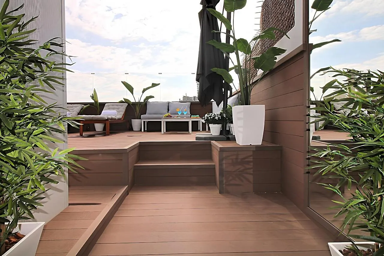 Incredible Penthouse With Jacuzzi In The Center, Unique In The Area Apartment Barcelona 0*,  Spain